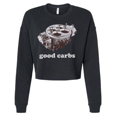 Car Enthusias Good Carbs 4 Barrel Carburetor Cropped Pullover Crew