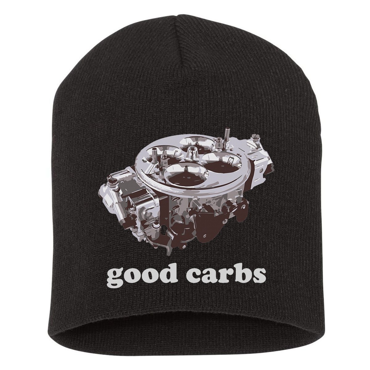 Car Enthusias Good Carbs 4 Barrel Carburetor Short Acrylic Beanie
