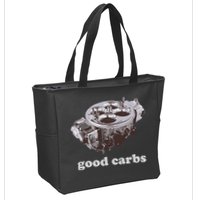 Car Enthusias Good Carbs 4 Barrel Carburetor Zip Tote Bag
