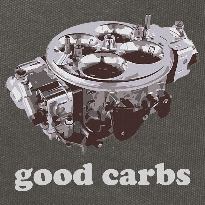 Car Enthusias Good Carbs 4 Barrel Carburetor Cotton Canvas Backpack