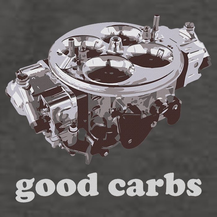 Car Enthusias Good Carbs 4 Barrel Carburetor Vector Backpack