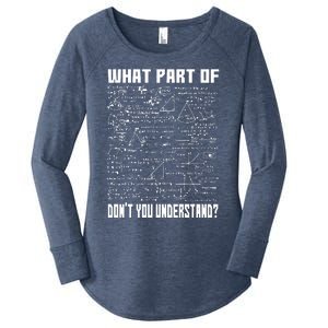 Civil Engineer Gift With An Engineering Funny Motive Women's Perfect Tri Tunic Long Sleeve Shirt