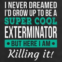 Cool Exterminator Gift 11oz C Handle Ceramic Mug