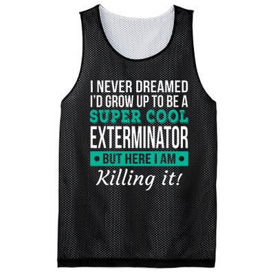 Cool Exterminator Gift Mesh Reversible Basketball Jersey Tank