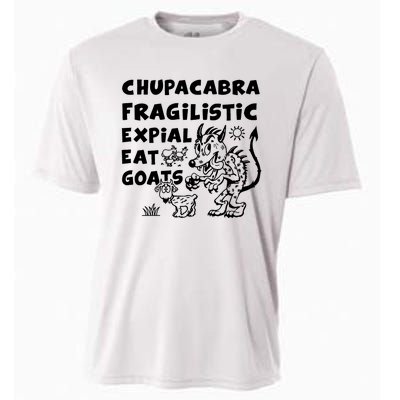 Chupacabra Eat Goats Cooling Performance Crew T-Shirt