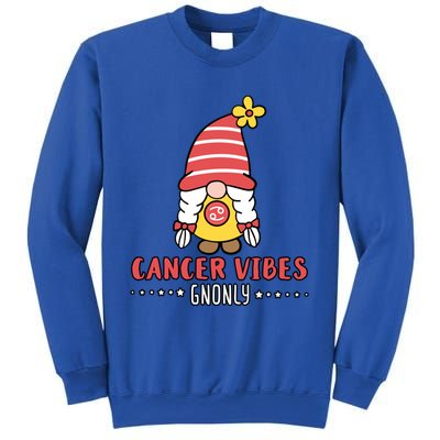 Cancer Energy Gnonly Astrology Gnome Zodiac Birth Sign Quote Gift Sweatshirt