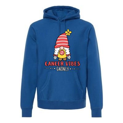 Cancer Energy Gnonly Astrology Gnome Zodiac Birth Sign Quote Gift Premium Hoodie