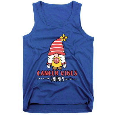 Cancer Energy Gnonly Astrology Gnome Zodiac Birth Sign Quote Gift Tank Top