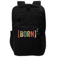 Christian Easter God Baptism Born Squared (Born)2 Impact Tech Backpack