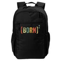 Christian Easter God Baptism Born Squared (Born)2 Daily Commute Backpack