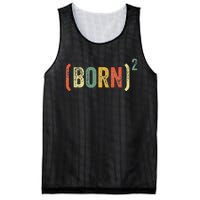 Christian Easter God Baptism Born Squared (Born)2 Mesh Reversible Basketball Jersey Tank