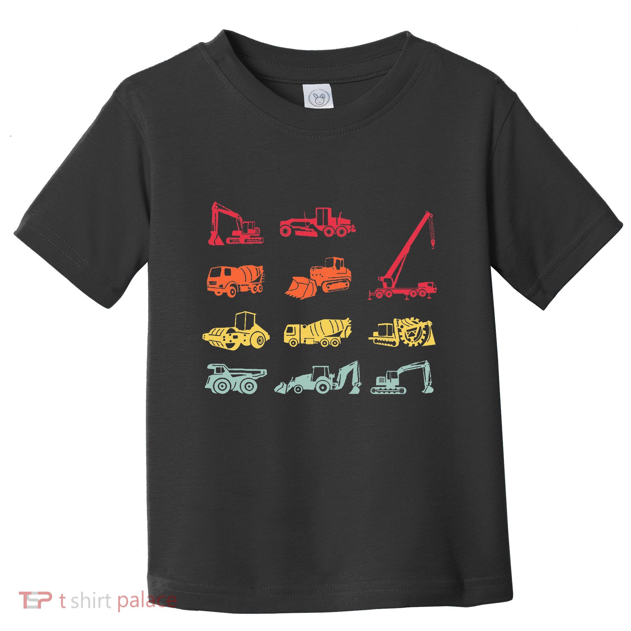 Construction Equipment Heavy Equipment Operator Toddler T-Shirt