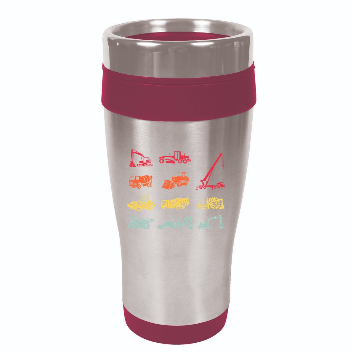 Construction Equipment Heavy Equipment Operator 16oz Travel Tumbler