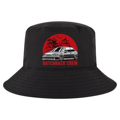 Civic Ek Hatchback Type R Japanese Car Cool Comfort Performance Bucket Hat