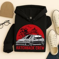 Civic Ek Hatchback Type R Japanese Car Hoodie