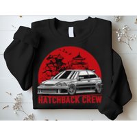 Civic Ek Hatchback Type R Japanese Car Sweatshirt