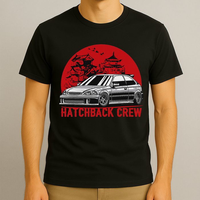 Civic Ek Hatchback Type R Japanese Car T-Shirt