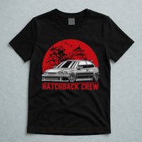Civic Ek Hatchback Type R Japanese Car T-Shirt