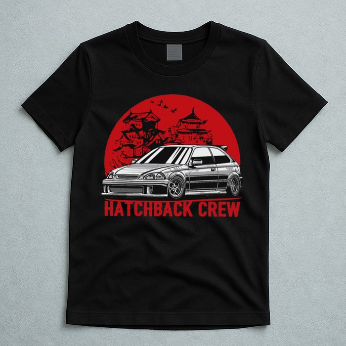 Civic Ek Hatchback Type R Japanese Car T-Shirt