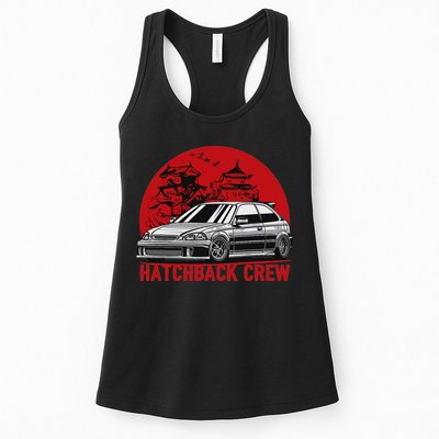 Civic Ek Hatchback Type R Japanese Car Womens Tank Top