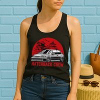 Civic Ek Hatchback Type R Japanese Car Womens Tank Top