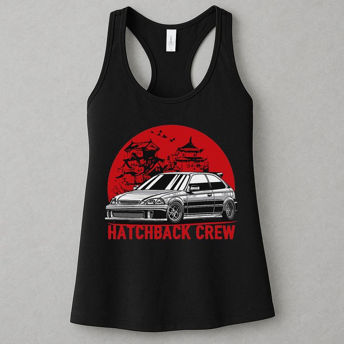 Civic Ek Hatchback Type R Japanese Car Womens Tank Top