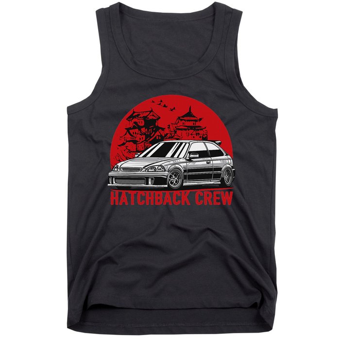 Civic Ek Hatchback Type R Japanese Car Tank Top