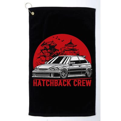 Civic Ek Hatchback Type R Japanese Car Golf Towel