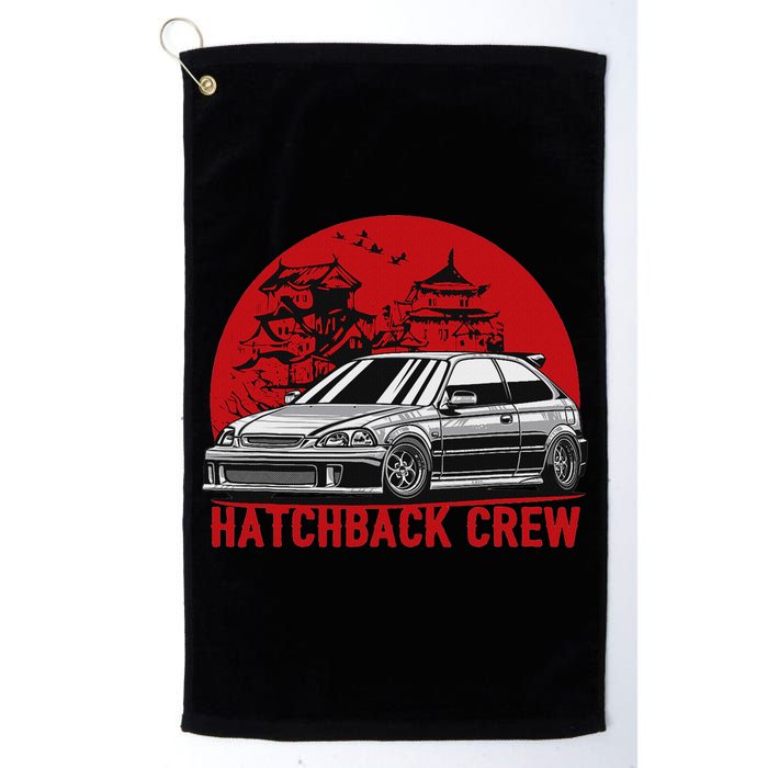 Civic Ek Hatchback Type R Japanese Car Golf Towel