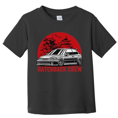 Civic Ek Hatchback Type R Japanese Car Toddler T-Shirt
