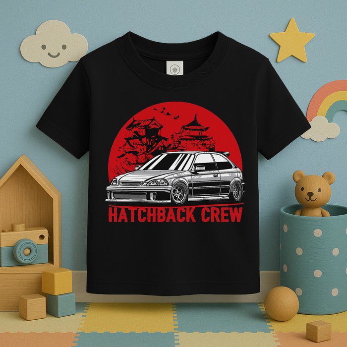 Civic Ek Hatchback Type R Japanese Car Toddler T-Shirt