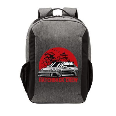 Civic Ek Hatchback Type R Japanese Car Vector Backpack