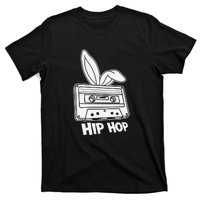 Cassette Easter Hip Hop Happy Easter Cute Ears Bunny Girl Women T-Shirt