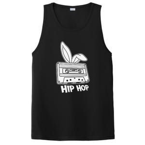 Cassette Easter Hip Hop Happy Easter Cute Ears Bunny Girl Women PosiCharge Competitor Tank