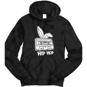 Cassette Easter Hip Hop Happy Easter Cute Ears Bunny Girl Women Tie Dye Hoodie