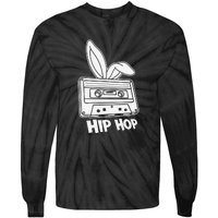 Cassette Easter Hip Hop Happy Easter Cute Ears Bunny Girl Women Tie-Dye Long Sleeve Shirt