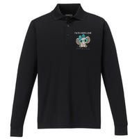 Cute Elephant I Have PTSD Awareness PTSD Awareness Hope Support Love Performance Long Sleeve Polo