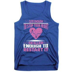 Cardiac Er Icu Hot Nurse Funny Sexy Gift Cardiology Nurse Great Gift Tank Top