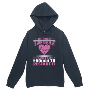 Cardiac Er Icu Hot Nurse Funny Sexy Gift Cardiology Nurse Great Gift Urban Pullover Hoodie