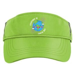 Cute Everyday Is Earth Day Climate Change Awareness Gift Adult Drive Performance Visor