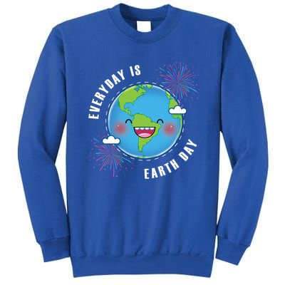 Cute Everyday Is Earth Day Climate Change Awareness Gift Sweatshirt