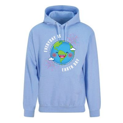 Cute Everyday Is Earth Day Climate Change Awareness Gift Unisex Surf Hoodie