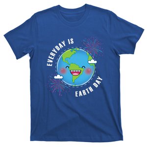 Cute Everyday Is Earth Day Climate Change Awareness Gift T-Shirt