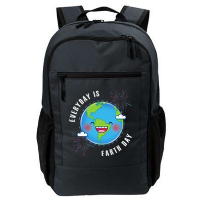 Cute Everyday Is Earth Day Climate Change Awareness Gift Daily Commute Backpack