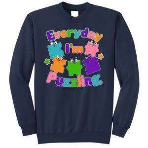 Cute Everyday I'm Puzzling Autism Awareness Sweatshirt