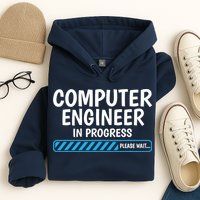 Computer Engineer In Progress Future Computer Engineer Hoodie