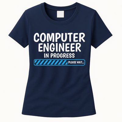 Computer Engineer In Progress Future Computer Engineer Women's T-Shirt