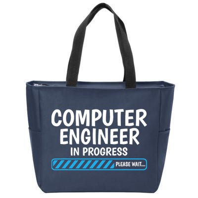 Computer Engineer In Progress Future Computer Engineer Zip Tote Bag