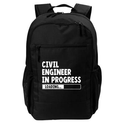 Civil Engineer In Progress Engineering Funny Civil Engineer Backpack