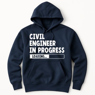 Civil Engineer In Progress Engineering Funny Civil Engineer Hoodie